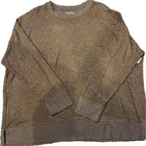 Time and Tru XXL Warm Coffee Hacci Tee NWT